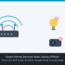 Illustration of a router with Wi-Fi signal and smart home devices (bulb, plug, camera) showing offline icons, representing smart home Wi-Fi connection troubleshooting